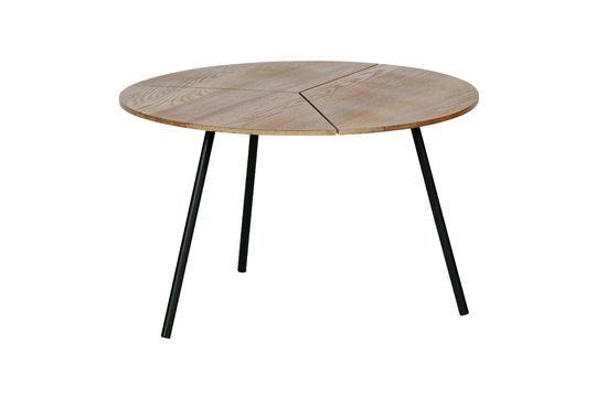 Table en bois et métal marron Rodi