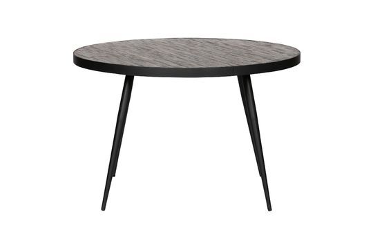 Table en bois et métal noir Vic Détouré
