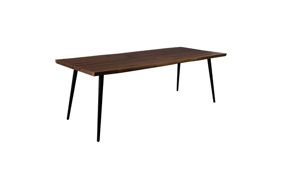 Table en bois marron Alagon - 9