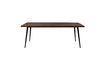 Miniature Table en bois marron Alagon 1