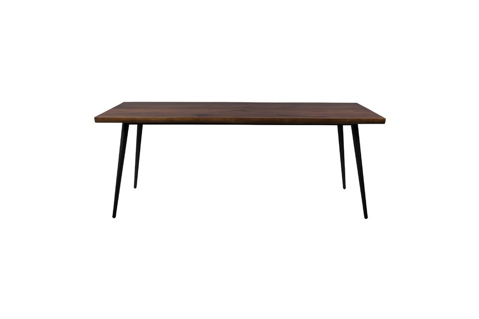 Table en bois marron Alagon Dutch Bone