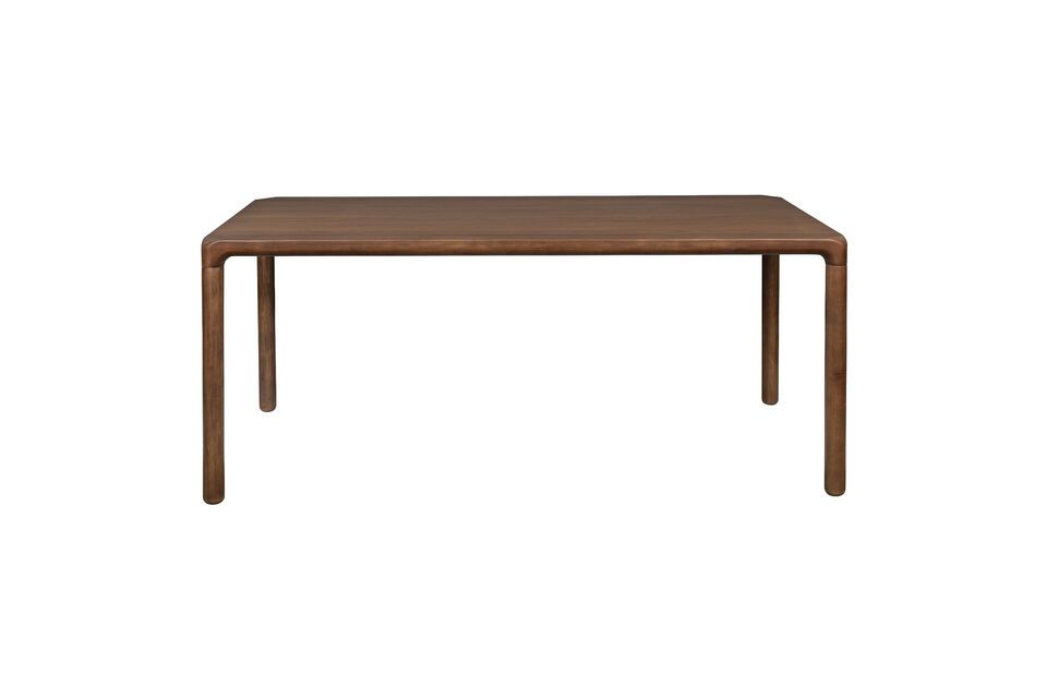 Table en bois marron Storm 220x90 Zuiver