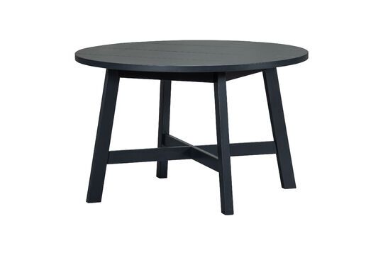Table en bois noir Benson Détouré