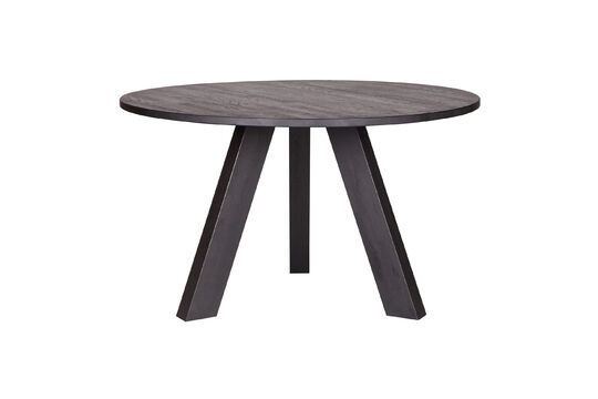 Table en bois noir Rhonda Détouré