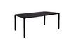 Miniature Table en bois noire Storm 220X90 11