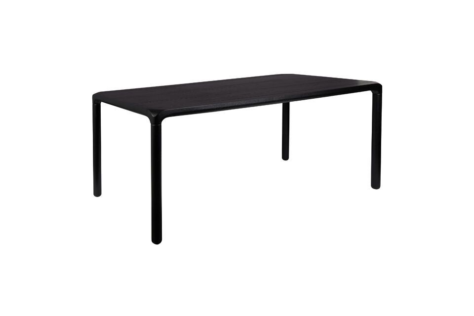 Table en bois noire Storm 220X90 - 9