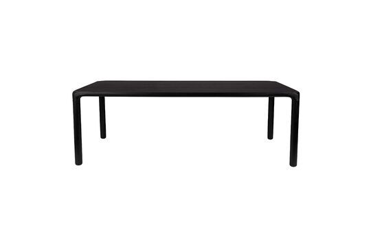 Table en bois noire Storm 220X90 Détouré