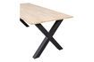 Miniature Table en chêne massif beige Tablo 4