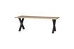 Miniature Table en chêne massif beige Tablo 3