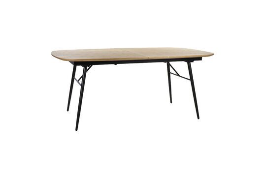 Table extensible 8 places en bois naturel Italo
