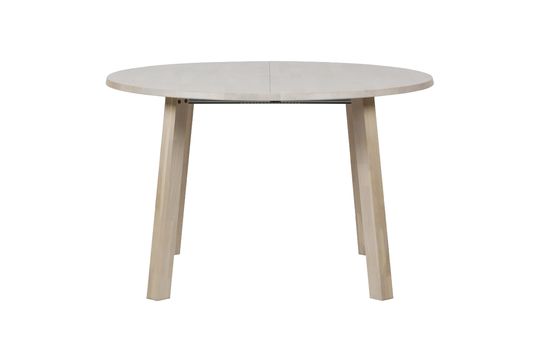 Table extensible en chêne blanc Sydney Détouré