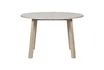 Miniature Table extensible en chêne blanc Sydney 1