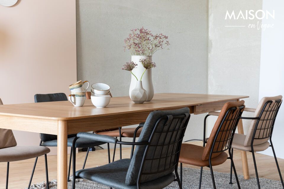 Table Glimps 180-240X90 Naturel - 11