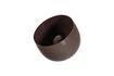 Miniature Table Lamp 34x35 cm Metal High Gloss Brown Mero 1