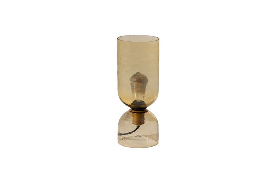 Table lamp 38xØ15 cm natural glass GIGI Clipped