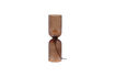 Miniature Table lamp 51xØ15 cm hammered glass brown Gigi 4