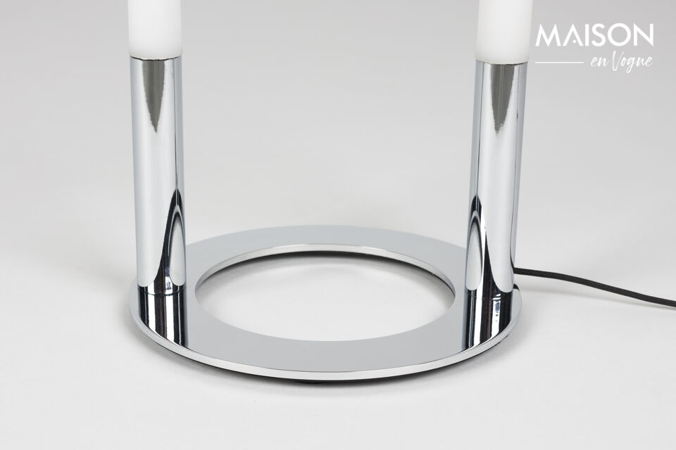 Available as both a table and floor lamp