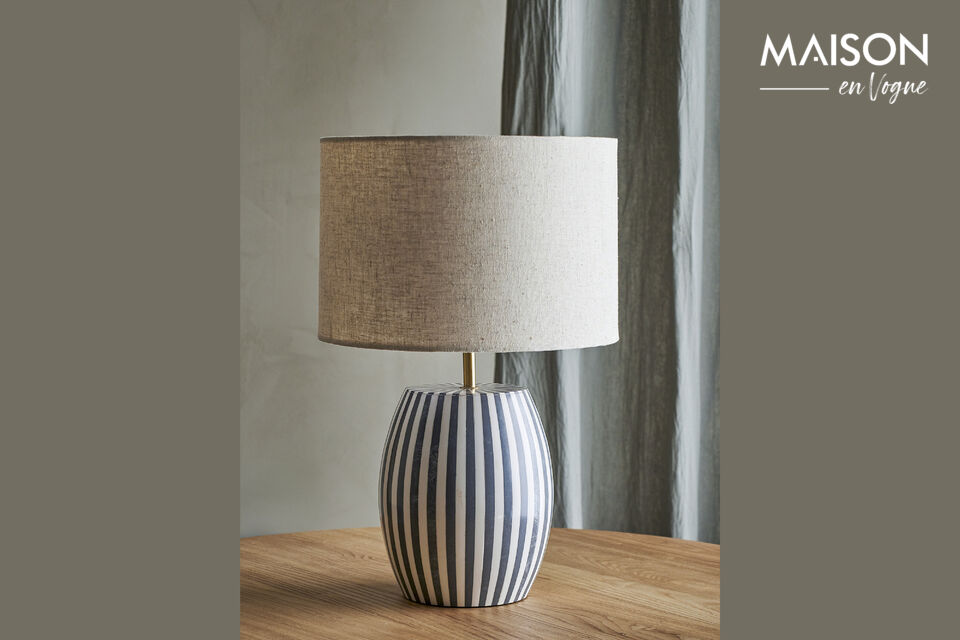 Table lamp D30xH47 cm in multi-colored iron Tali - 5