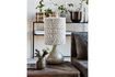 Miniature Table Lamp H 61 cm Sand Ceramic Florie 2
