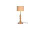 Miniature Table lamp in beige aluminium Totem Clipped