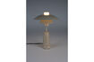 Miniature Table lamp in beige travertine Cole 2