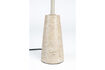 Miniature Table lamp in beige travertine Cole 17