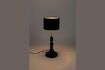 Miniature Table lamp in black aluminium Totem 7