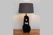 Miniature Table lamp in black aluminum Disc 4