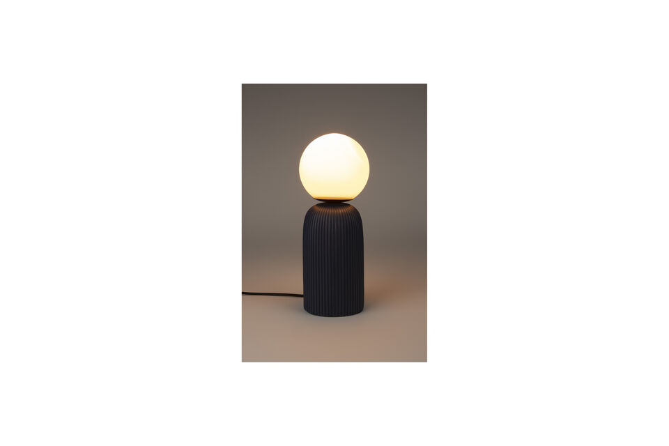 Table lamp in blue ceramic Dash - 13