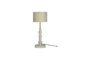 Miniature Table lamp in brown aluminium Totem Clipped