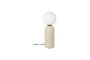 Miniature Table lamp in brown ceramic Dash Clipped