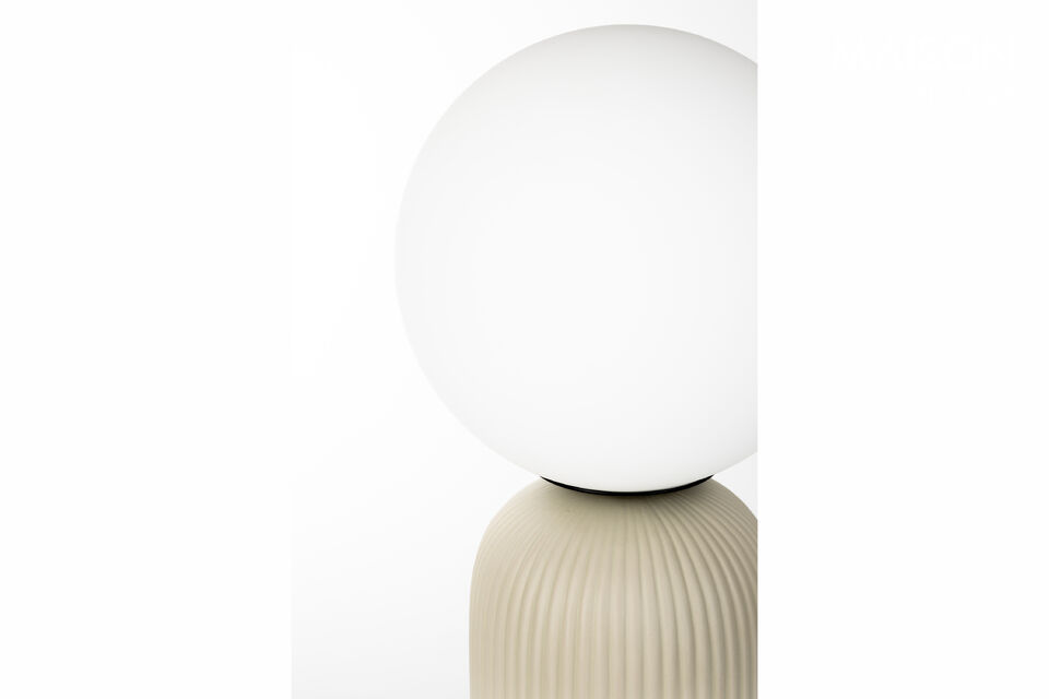 Table lamp in brown ceramic Dash - 15