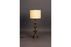 Miniature Table lamp in brown mango wood Cath 1