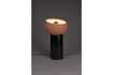 Miniature Table lamp in red ceramic Zahra 1