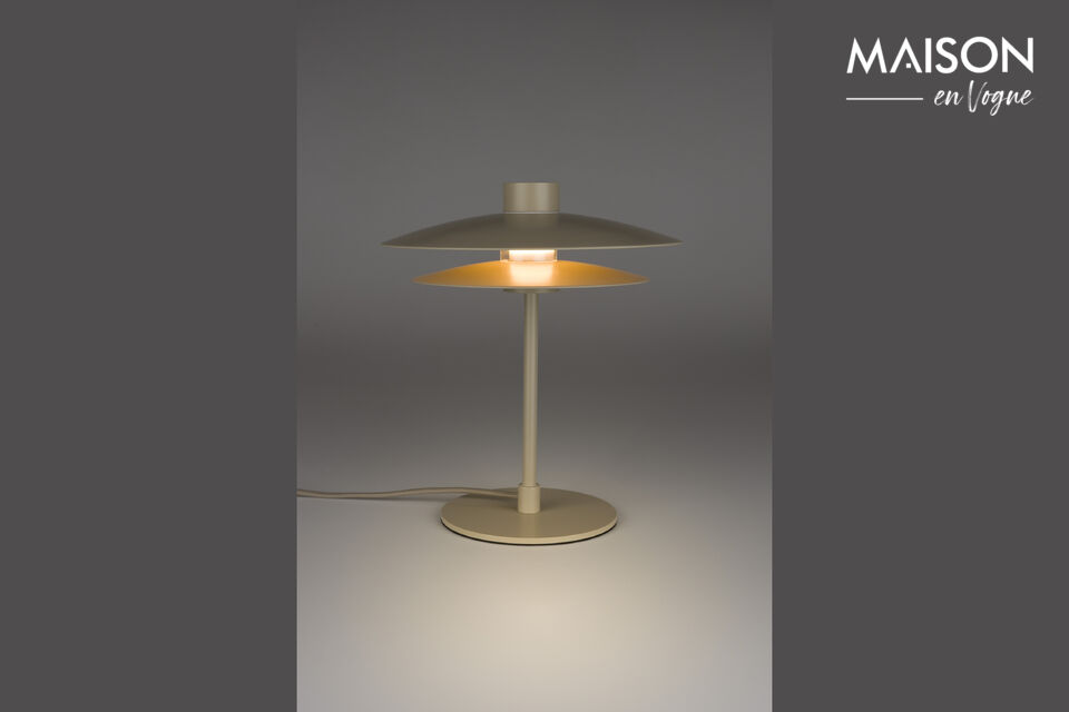 Add warmth and atmosphere to your home with the sleek Wubbo lamp