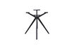 Miniature Table Leg Cross XL Metal Black HOLLAND 4