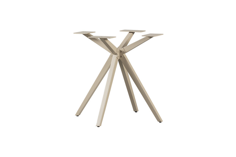 Table Leg Holland Cross Metal Dakar Grey Tablo Woood