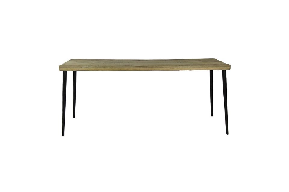 Table Legno en bois de manguier L 180 x W 60 x H 77 cm Pomax