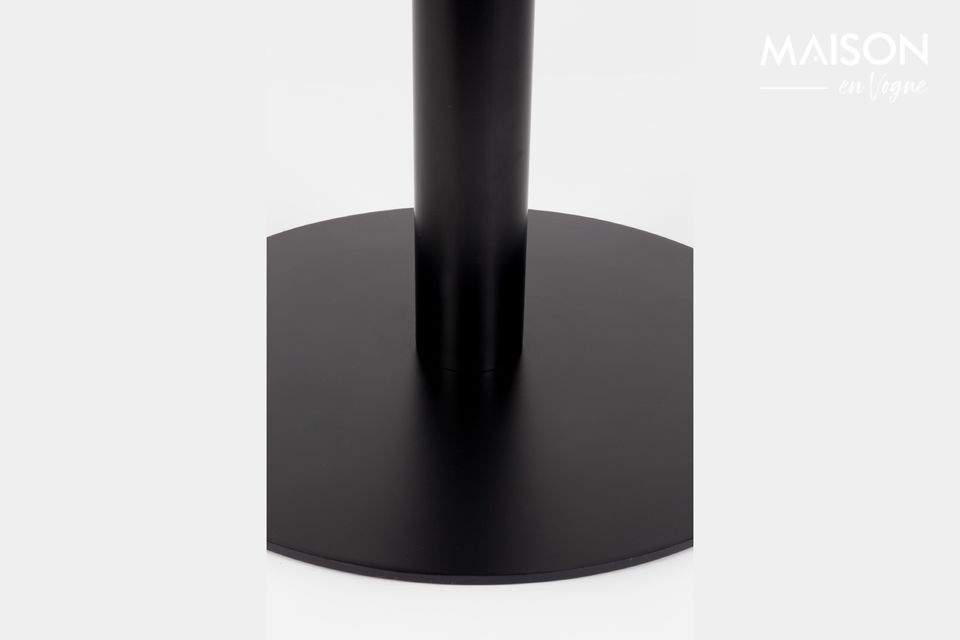 Table Marble King 90' noire - 7