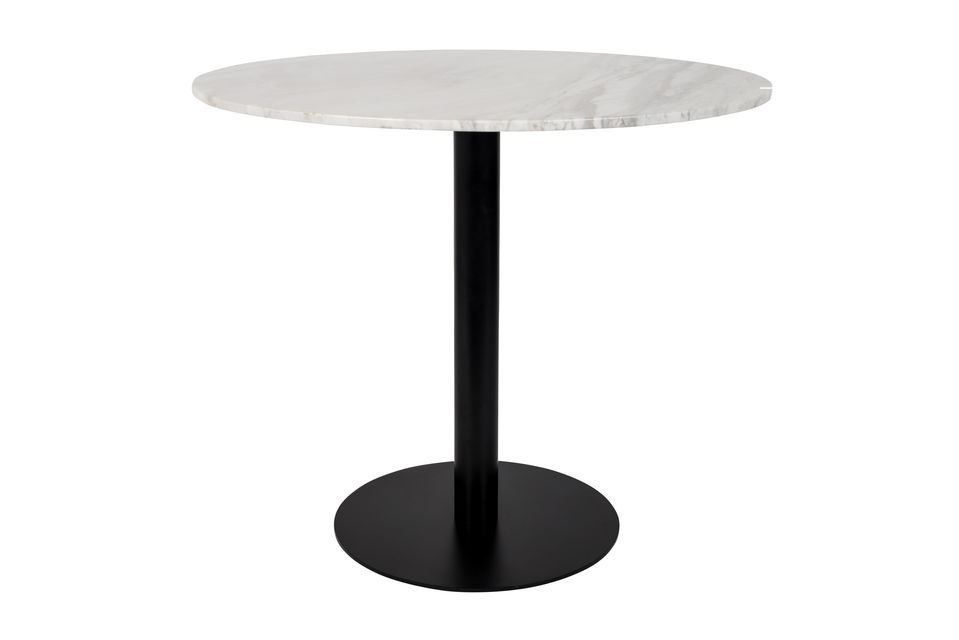 Table Marble King 90' noire - 12