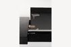 Miniature Table noire à rallonge 120-162cm Glimps 5
