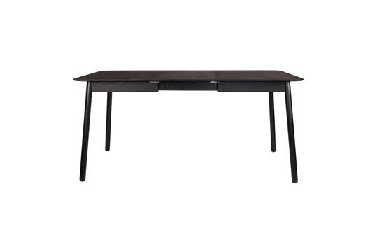 Table noire à rallonge 120-162cm Glimps