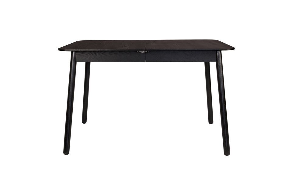 Table noire à rallonge 120-162cm Glimps - 14