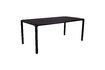 Miniature Table noire en bois Storm 180X90 11