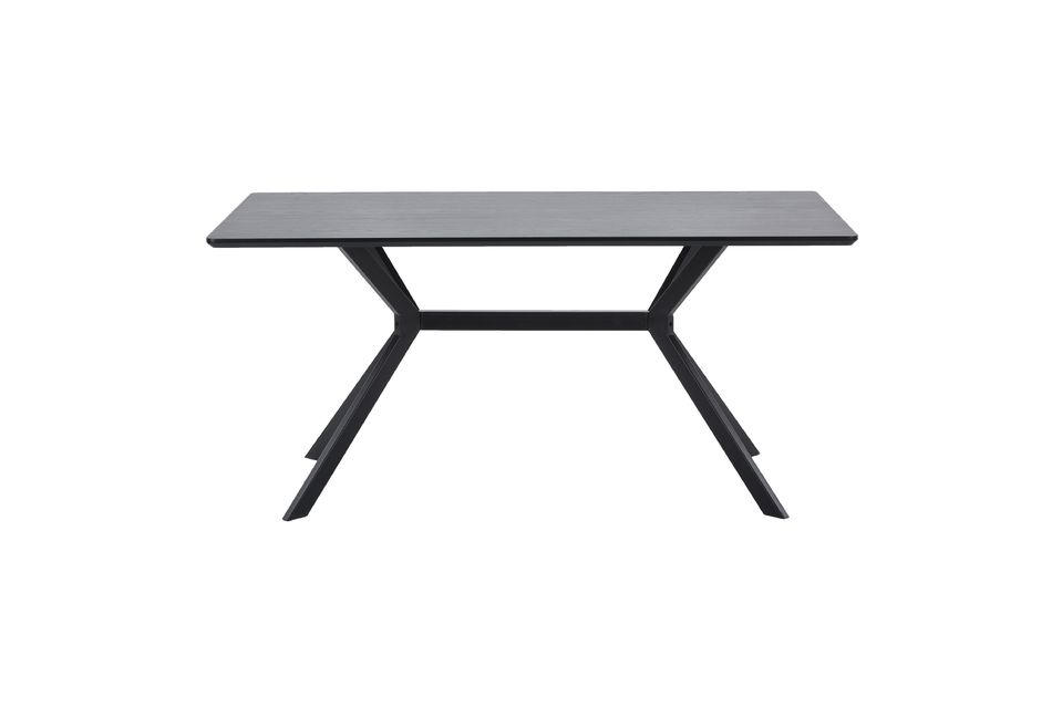 Table rectangulaire noir Bruno Woood