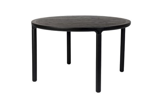 Table ronde en bois noir Storm D128 Détouré