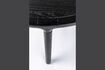 Miniature Table ronde en bois noir Storm D128 6