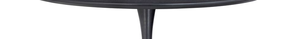 Mise en avant matière Table ronde noire Sammy