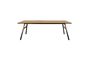 Miniature Table Seth 220X90 en chêne Détouré