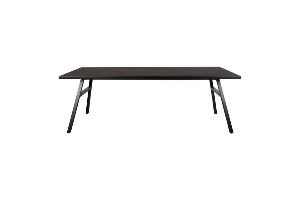 Table Seth 220X90 noire Zuiver